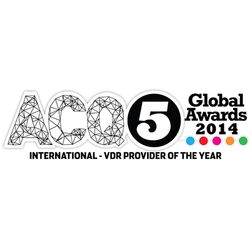 ACQ Global Awards 2014 en la categoría de Proveedor internacional de cuartos de datos virtuales del año